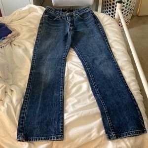Dark Blue Guess Boot Leg Jeans